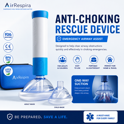 AirRespira™ Choking Rescue Device