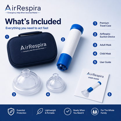AirRespira™ Choking Rescue Device