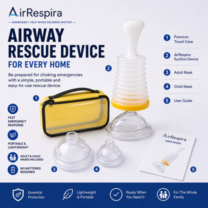 AirRespira Choking Rescue Device