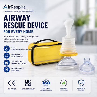 AirRespira Choking Rescue Device
